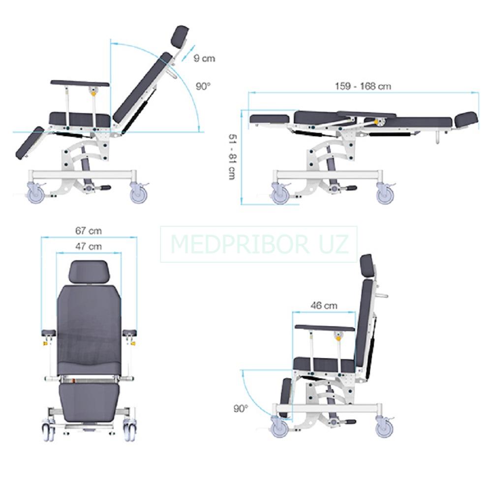 Lojer 6801 – кресло медицинское Lojer 6801 – кресло медицинское