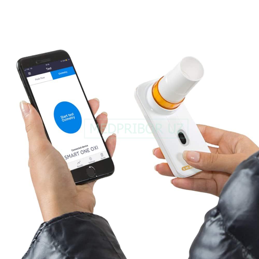 Mir Smart One Oxy - спирометр портативный. Mir Smart One Oxy - спирометр портативный