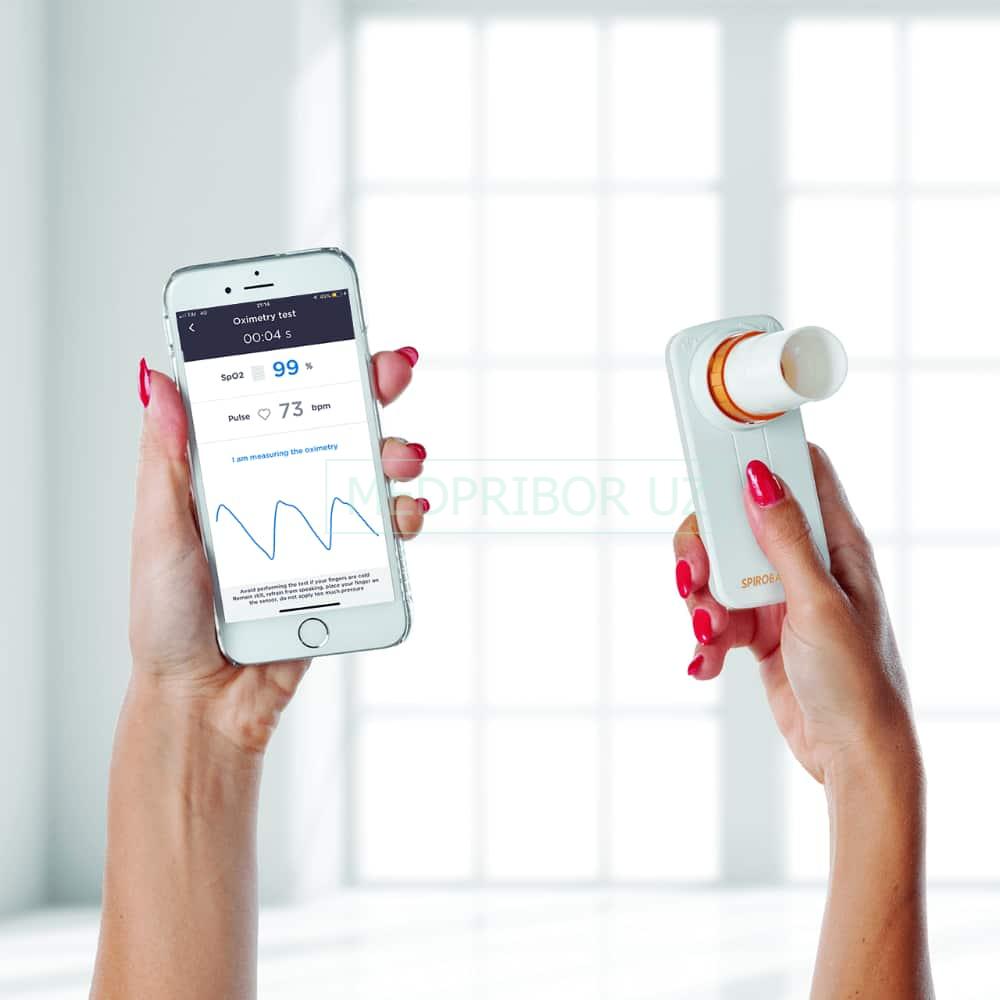 Mir Spirobank Oxy - спирометр портативный Mir Spirobank Oxy - спирометр портативный