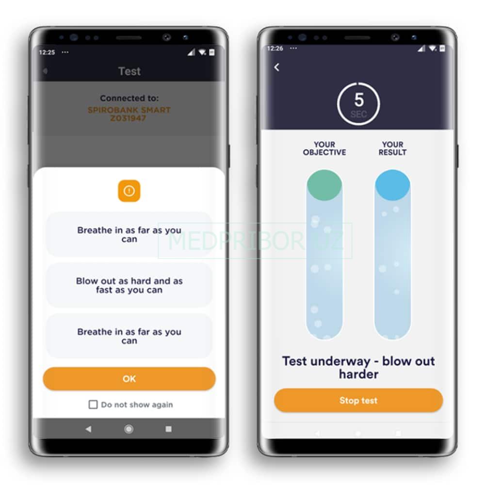 Mir Spirobank Oxy - спирометр портативный